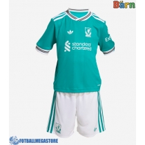 Fotballdrakt Barn Liverpool Tredjedraktsett 2025-26 Kortermet (+ Korte bukser)